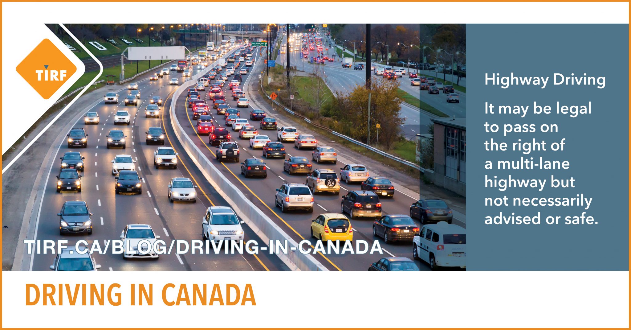 Driving in Canada - Traffic Injury Research Foundation