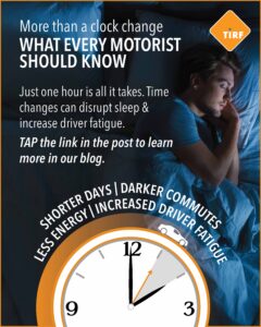 November time change and how it affects motorists ad
